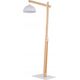 Lampa podłogowa TK Lighting Tk Lighting Oslo 5592 lampa stojąca podłogowa 1x15W E27 biała/drewniana