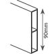 Modeco Łata murarska EXPERT z 2 oczkami i 2 uchwytami 250cm - MN-71-227