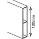 Modeco Łata murarska z 2 oczkami 200cm (MN-71-120)