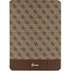 Etui na tablet Guess Etui Guess GUFCP12PS4SGW Apple iPad Pro 12.9 2020/2021/2022 (4., 5. i 6. generacji) brązowy/brown 4G Stripe Allover