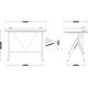Biurko Huzaro Hero 1.4 White Białe 100 cmx50 cm