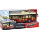 LeanToys Autobus Na Baterie Światła Dźwięki Czerwony Miejski  1:16