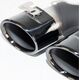 MTuning Końcówki tłumika Black MERCEDES E-Class W213 S213 GLC X253 GLC C253 E-Class A238 E-Class C238 Facelift 2020-2023