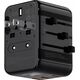Przejściówka Wtyczka Gniazdo Adapter Podróżny USA UK EU 2x USB 1x USB-C 20W