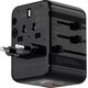 Przejściówka Wtyczka Gniazdo Adapter Podróżny USA UK EU 2x USB 1x USB-C 20W