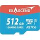 Karta pamięci Exascend Gaming UHS-I micro 512GB