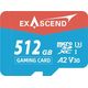 Karta pamięci Exascend Gaming UHS-I micro 512GB