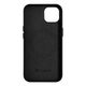 iCarer Litchi Premium Leather MagSafe Apple iPhone 14 black