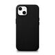 iCarer Litchi Premium Leather MagSafe Apple iPhone 14 black