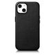 iCarer Case Leather MagSafe Apple iPhone 14 black