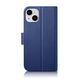 iCarer Wallet Anti-RFID 2in1 Apple iPhone 14 Plus / 15 Plus blue
