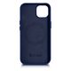 iCarer Case Leather MagSafe Apple iPhone 14 Plus / 15 Plus blue
