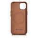 iCarer Case Leather MagSafe Apple iPhone 14 Plus / 15 Plus brown
