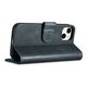 iCarer Oil Wax Wallet Anti-RFID 2in1 Apple iPhone 14 blue