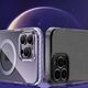 Kingxbar PQY Ice Crystal MagSafe Apple iPhone 14 gray