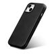 iCarer Oil Wax Premium Leather MagSafe Apple iPhone 14 black
