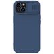 Nillkin CamShield Silky Silicone Case Apple iPhone 15 Plus / 14 Plus dark blue