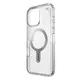 Speck Presidio Perfect-Clear Grip ClickLock & MagSafe Apple iPhone 16 Pro Max (Clear / Chrome Finish / Serene Silver)
