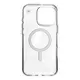 Case Speck Presidio Perfect-Clear MagSafe Apple iPhone 16 Pro Max (Clear / Chrome Finish / Serene Silver)