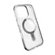 Speck Presidio Perfect-Clear ClickLock & MagSafe Apple iPhone 16 Pro (Clear / Chrome Finish / Serene Silver)