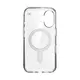 Case Speck Presidio Perfect-Clear ClickLock & MagSafe Apple iPhone 16 (Clear / Chrome Finish / Serene Silver)