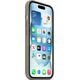 Apple Etui Apple silikonowe z MagSafe do iPhone 15 popielaty brąz