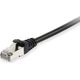 Equip Equip Patchkabel Cat6   S/FTP 2xRJ45 25.00m schwarz