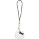 Hello Kitty zawieszka HKCPMKHK Phone      Strap czarny/black Charm Kitty Head