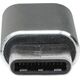 Adapter USB LogiLink USB-C - microUSB Srebrny  (AU0041)