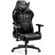 Fotel Diablo Chairs X-Ray 2.0 King Size, Czarno-szary, XL