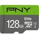 Karta PNY Elite MicroSDXC 128 GB Class 10 UHS-I/U1 A1 V10 (P-SDU128V11100EL-GE)