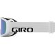 Giro Gogle zimowe GIRO CRUZ WHITE WORDMARK (Szyba lustrzana kolorowa LODEN GREEN 26% S2) (NEW 2023/2024)