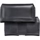 OEM Kabura uniwersalna do paska skórzana ROYAL pozioma rozmiar 3XL do Umidigi Bison 2 Pro / GT2 Pro 5G / X10 Pro / 202 DOOGEE S98 / S96 Pro / S88 Pro / S58 Pro 6 / S40 Pro HAMMER Blade 5G / Iron 3 / Blade 3 CAT S53 czarna