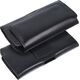 OEM Kabura uniwersalna do paska skórzana ROYAL pozioma rozmiar 3XL do Umidigi Bison 2 Pro / GT2 Pro 5G / X10 Pro / 202 DOOGEE S98 / S96 Pro / S88 Pro / S58 Pro 6 / S40 Pro HAMMER Blade 5G / Iron 3 / Blade 3 CAT S53 czarna