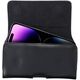 OEM Kabura uniwersalna do paska skórzana ROYAL pozioma rozmiar 3XL do Umidigi Bison 2 Pro / GT2 Pro 5G / X10 Pro / 202 DOOGEE S98 / S96 Pro / S88 Pro / S58 Pro 6 / S40 Pro HAMMER Blade 5G / Iron 3 / Blade 3 CAT S53 czarna