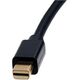 Adapter AV StarTech DisplayPort Mini - HDMI 0.1m czarny (MDP2HDMI)