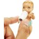 Lalka Barbie Mattel Skipper Opiekunka Łóżeczko + Bobas HJY33