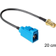 Kabel Delock Antenowy 0.2m czarny (88583)