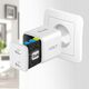 Ładowarka Yenkee Ładowarka sieciowa USB C 2x18W 3A Power delivery 3.0 QC3.0 Biała