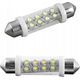 Vipow Żarówka samochodowa  LED 12V 10*42-8LED Sv8,5 biała