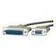 Roline DB-9 - DB-25, 1.8m, Szary (11.01.4618)