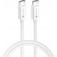 Kabel USB ForCell FORCELL F-ENERGY C339 kabel Typ C do Typ C PD QC4.0 5A 100W 1 m biały