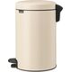 Kosz na śmieci Brabantia Kosz pedałowy New Icon 12L Soft Beige 149924