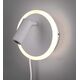 Kinkiet Trio kinkiet Jordani led 15 cm stal 200/550lm 3000K biały