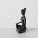 Boltze Figurka dekoracyjna Joga, kobieta, 10 cm
