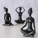 Boltze Figurka dekoracyjna Joga, kobieta, 10 cm