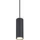 Lampa wisząca Globo Lampa wisząca Robby 57911HB okrągła do holu czarna chrom