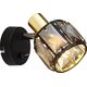 Kinkiet Globo Lampa reflektorowa Indiana 54357-1B kinkiet czarny złoty