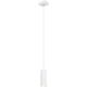Lampa wisząca Globo Wisząca lampa Robby 57911HW loftowa tuba do pokoju biała