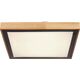 Lampa sufitowa Globo Sufitowa lampa drewniana Bruno 41764-24Q LED 24W eko